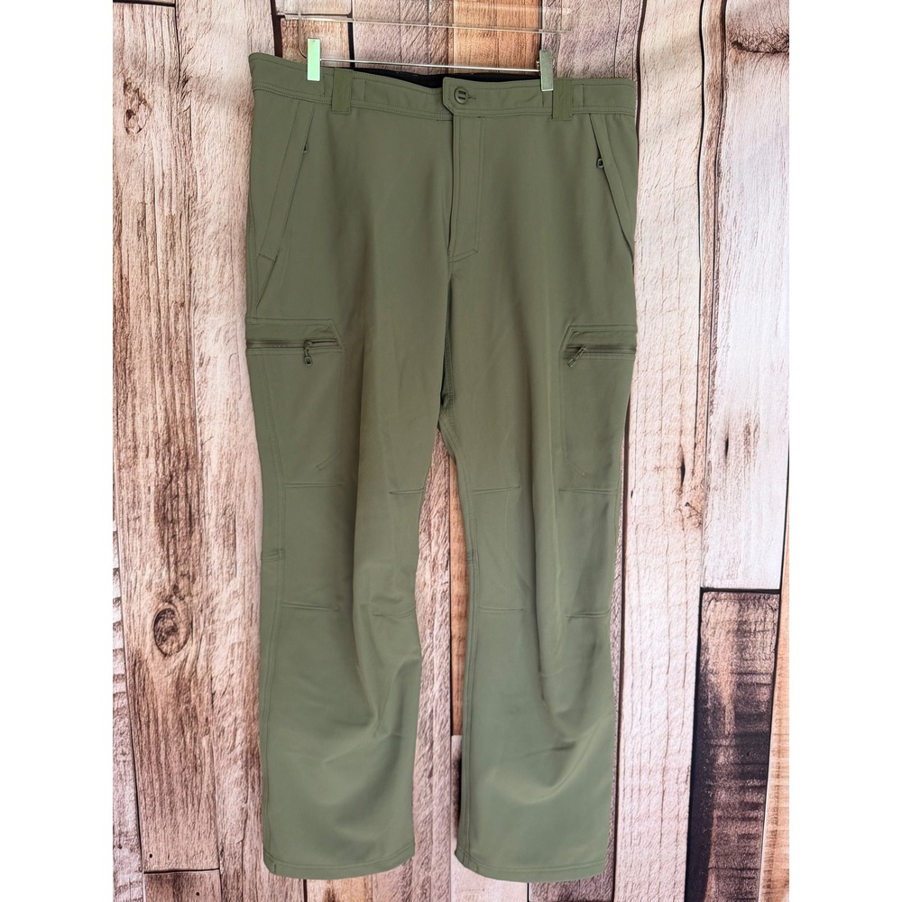 Beyond Clothing Systems Pants Softshell Tactical Cargo Gorpcore Green XL Long